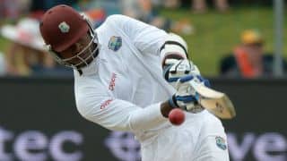 Marlon Samuels' dismissal evens out 2nd session, West Indies go into Tea at 172 for 4 on Day 1 at Cape Town